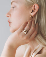 Horizon Ring - Plain - Yellow Gold