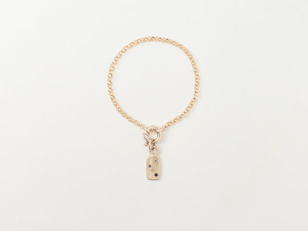 Constellation - Zodiac Charm Bracelet Gold