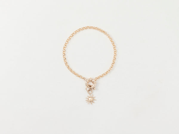 Soleil - Sun Charm Bracelet Gold