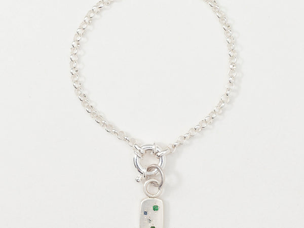 Constellation - Zodiac Charm Bracelet Silver