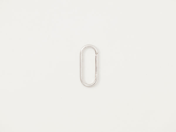 Oval Connector Silver