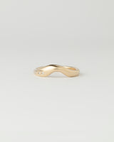 Dune petite ring - Gemstones - Yellow Gold