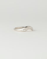 Dune petite ring - Gemstones - White Gold