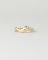 Horizon Ring - Plain - Yellow Gold