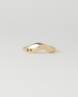 Dune ring - Gemstones - Yellow Gold