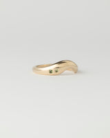 Dune ring - Gemstones - Yellow Gold