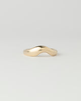 Dune Ring - Plain - Yellow Gold
