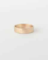 Thick textured band gold