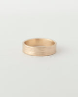 Thick textured band gold