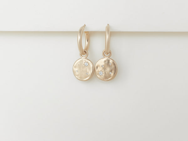Starry night hoops Cosmos gold