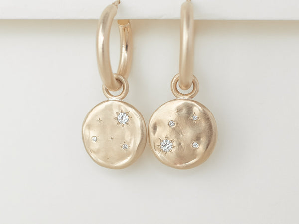 Starry night hoops Cosmos gold