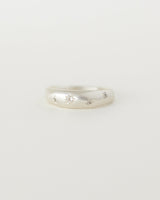 Celestial dome ring silver