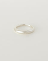 Fine dome ring plain silver