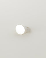 Cosmos signet plain silver - Ready to ship
