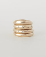 Celestial dome ring gold