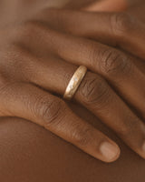 Celestial dome ring gold