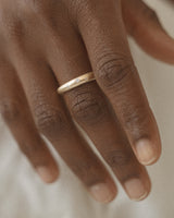 Fine celestial dome ring gold