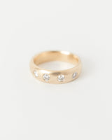 Lune Band Quatre Yellow Gold