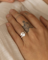 Diamond Classic Stack - white gold