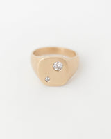 Nova Signet Deux Yellow Gold