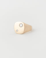 Nova Signet Deux Yellow Gold