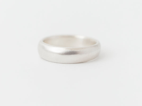 Lune Band White Gold