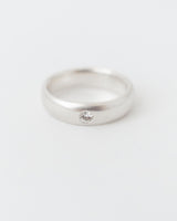 Lune Band Une White Gold