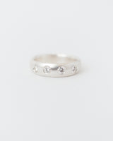 Lune Band Quatre White Gold