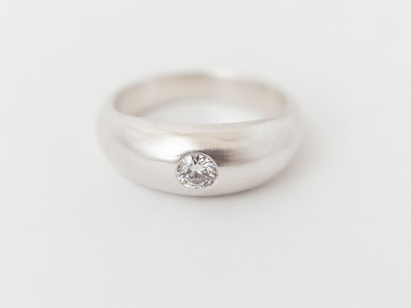 Lune Dome Une White Gold