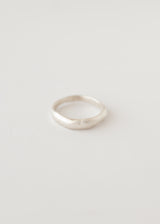 Molten ring silver
