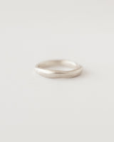 Fine molten ring silver
