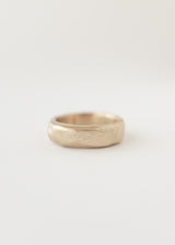 Chunky molten ring gold