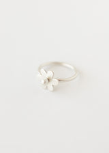 Marguerite ring silver