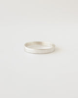 Fine molten band silver