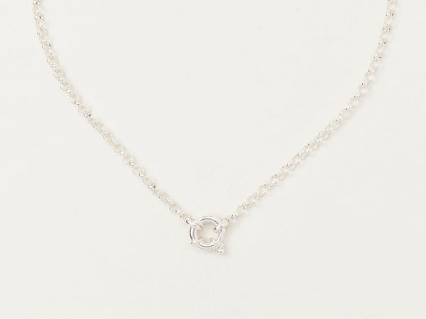 Bold Belcher Chain Silver (3.4mm) - Ready to Ship
