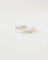 Fine textured band silver - ready to ship
