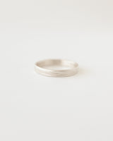 Fine textured band silver - ready to ship