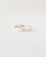 Fine textured band silver - ready to ship