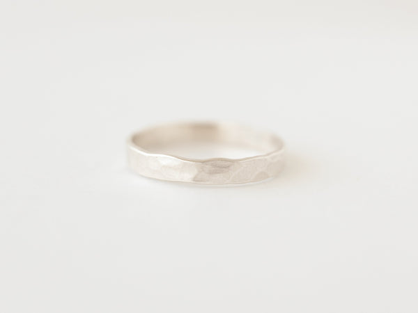 Fine textured band silver - ready to ship