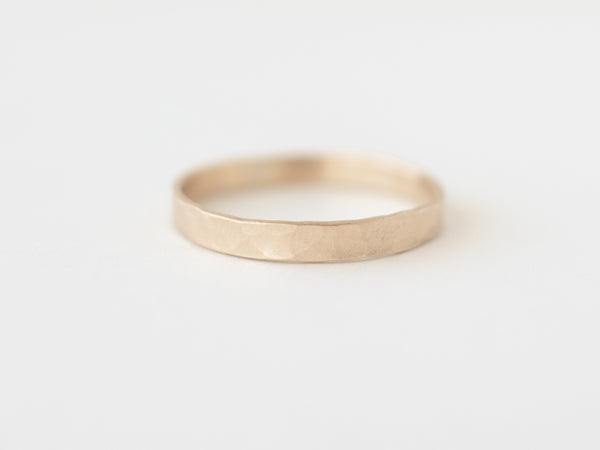 Fine textured band gold