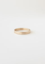 Fine textured band gold - ready to ship