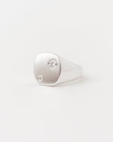 Nova Signet Deux White Gold