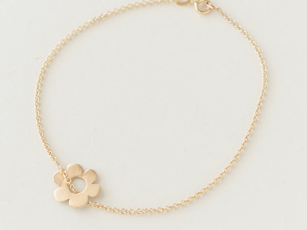 Holy daisy bracelet gold