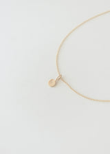 Star sign necklace gold - single