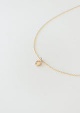 Personalised necklace gold - stackable