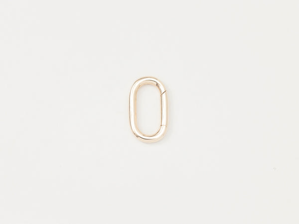 Chunky Oval Connector Gold