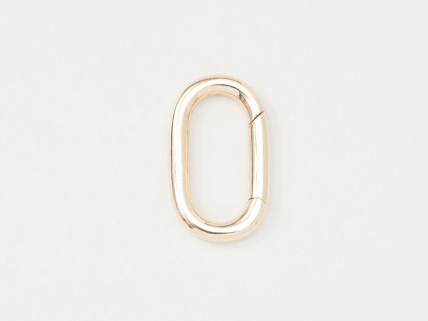 Chunky Oval Connector Gold