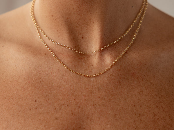 Chunky belcher chains (2.3mm) - gold - ready to ship