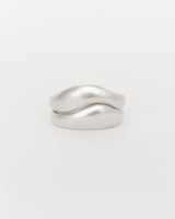 Aurore Plain Stack Silver