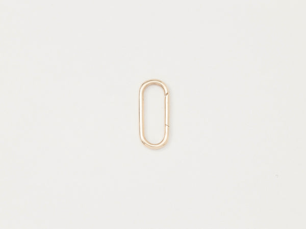 Oval Connector Gold